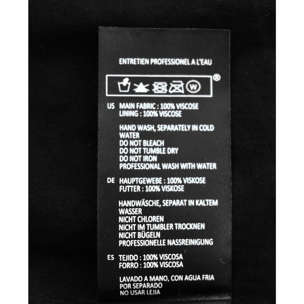 BA&SH Black & White Coachella Dress Size 1 US 6 - Picture 9 of 10